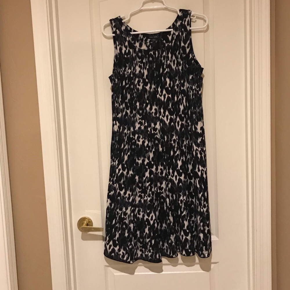 Voir Voir leopard sleeveless dress 12p